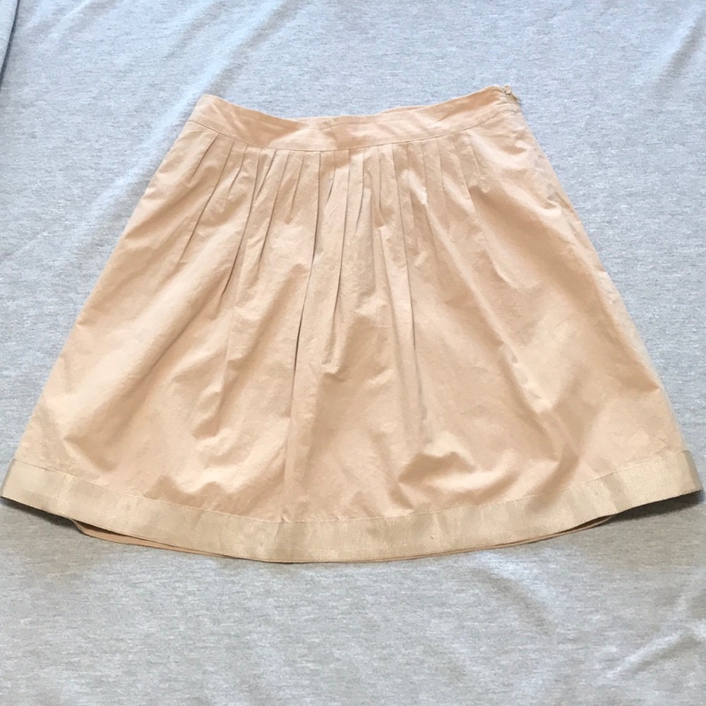 Beige Banana Skirt